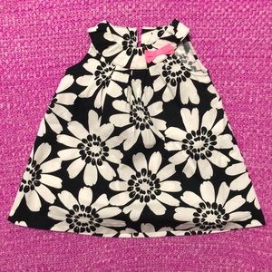 Carter’s black and white sun dress 12 m
